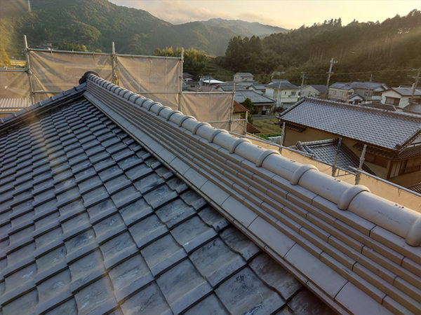 高知県いの町　Y様邸　陸棟の積み直し修理事例