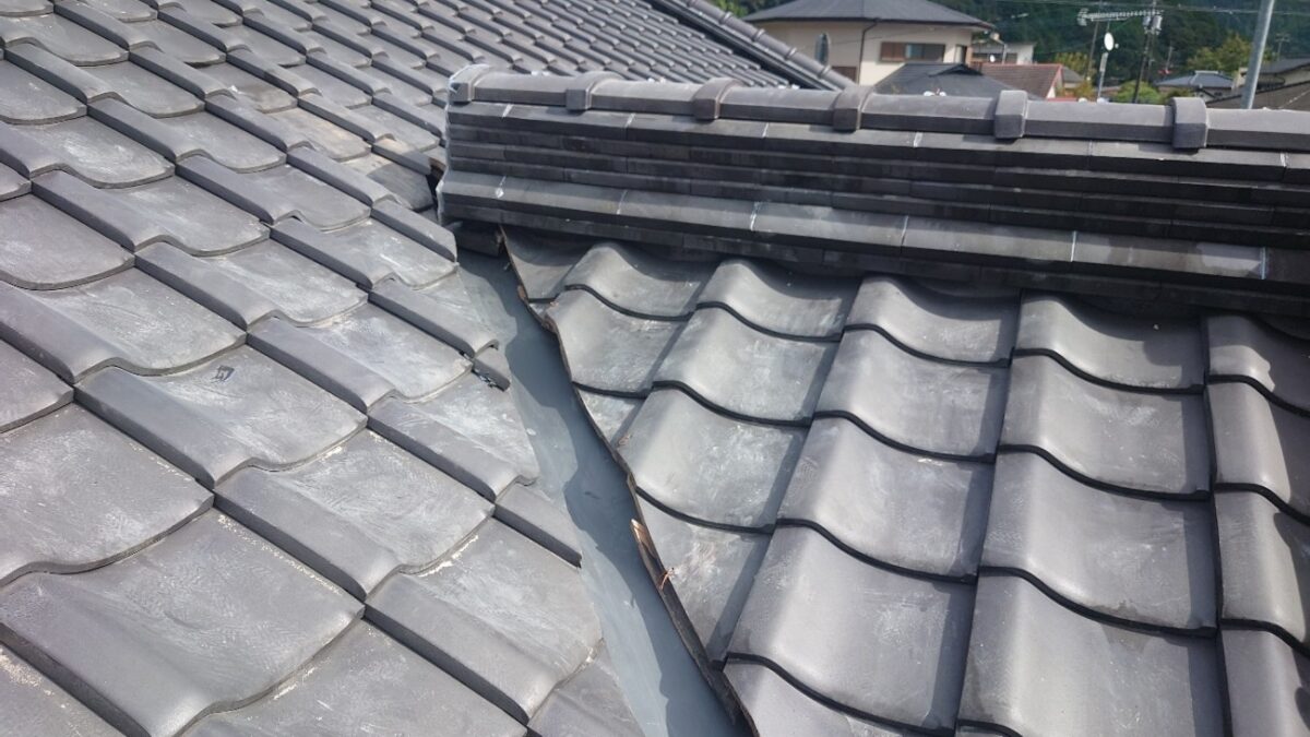 部分的な雨漏りも村山瓦が改善！