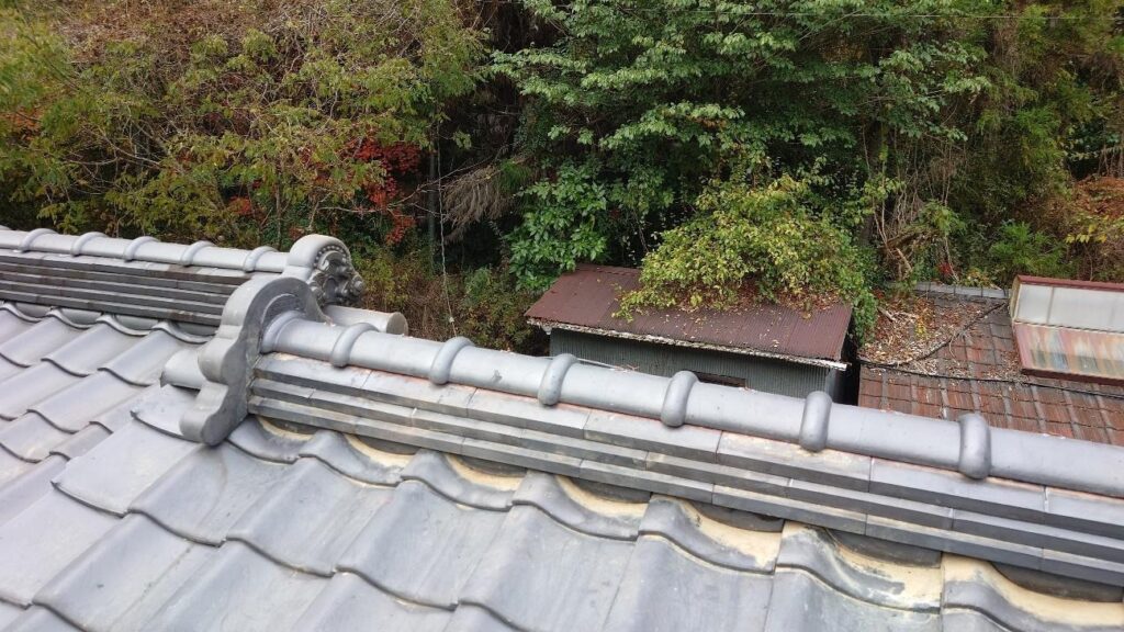 土佐町　棟積替え工事事例